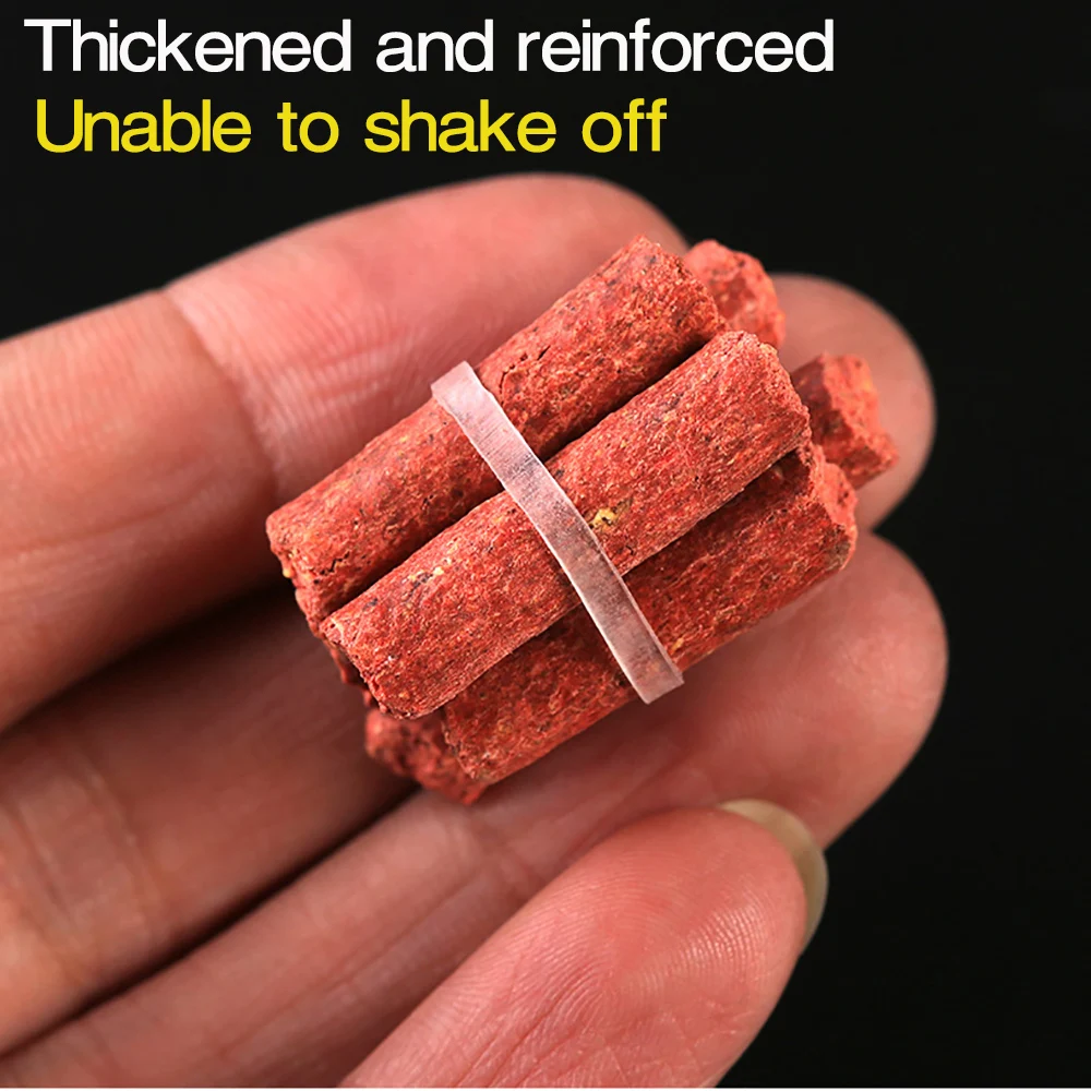 Mnft-حلقات مطاطية لصيد الطعم والكارب ، baitband شفافة ، بيليه ، 30g