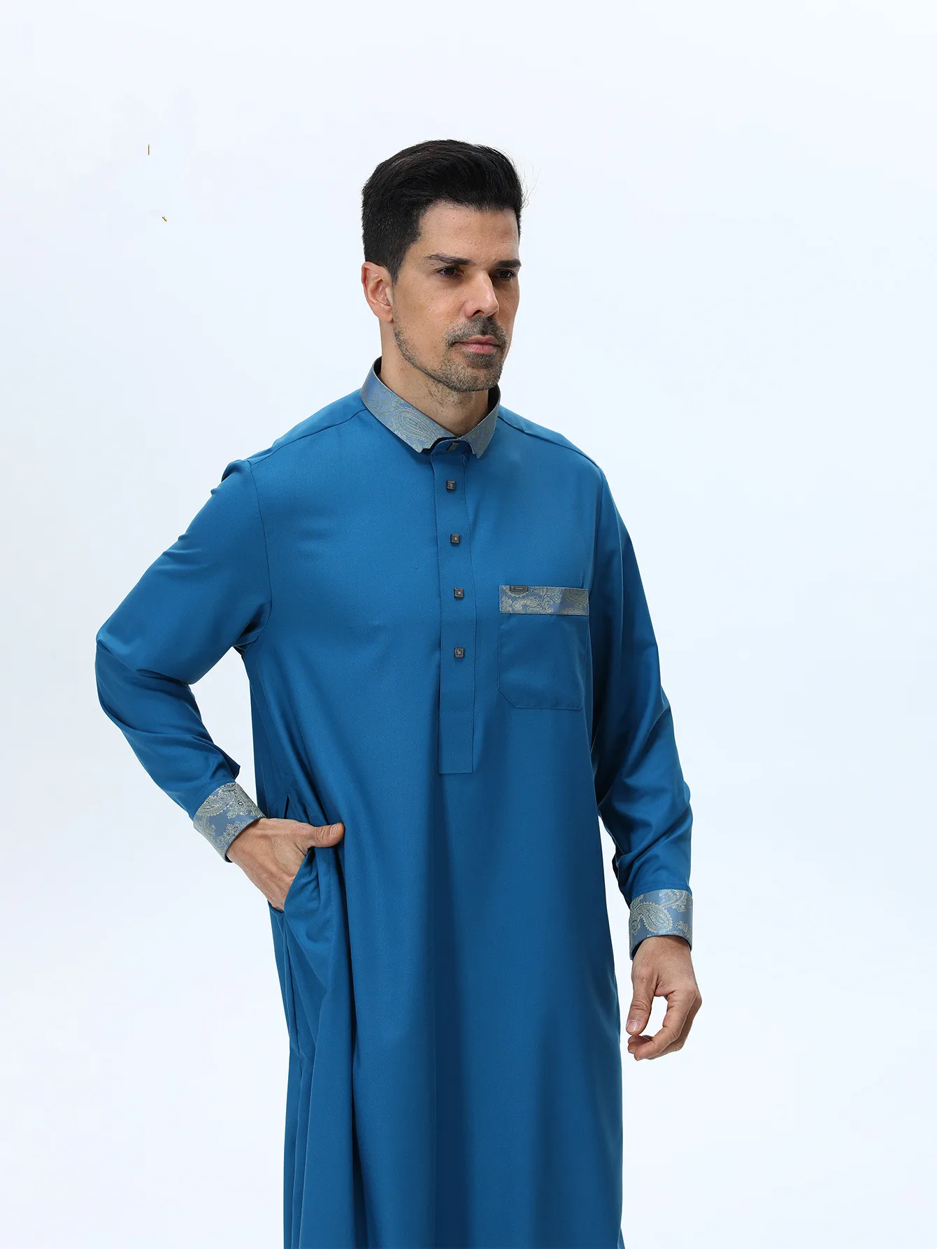Jubah Pria Muslim untuk Idul Fitri, Thobe Arab Saudi, Jubah Djellaba, Gaun Ramadan, Thoub, Abaya, Kaftan, Daffah, Dishdasha, Caftan, Pakaian Islam