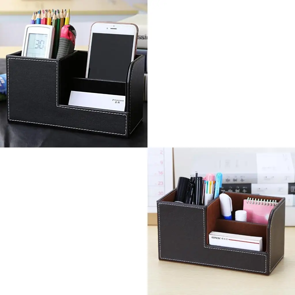3 Grids Pen Card Storage for Case for Office School Stationery Supplie