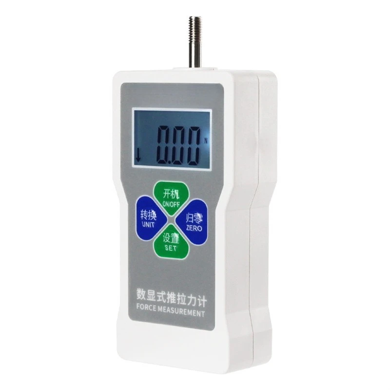 Digital Force Gauge Multi Mode Switch High Precision Pull Tester 2N-500N Spring Dynamometer