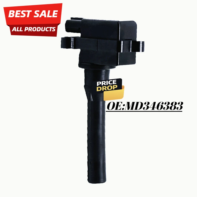 MD346383 High Quality Car Ignition Coil For MITSUBISHI INICA (H2_) 0.7L 90-93 MINICA (H3_) 0.7L 1993-1998 MINICA (H4_)0.7L 98-11