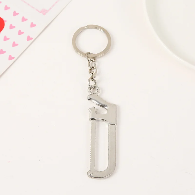 keychain wrench Mini Tools Wrench Keychain Metal Car Key Ring High Quality Simulation Spanner Key Chain keyring Keyfob Jewelry