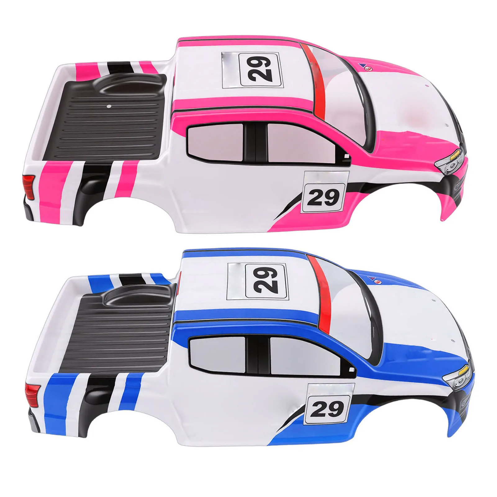 

RC Car Shell RC Truck Shell Universal Cool Remote Control Truck Body Shell for 1/10 RC Car 26cm Wheelbase No.29
