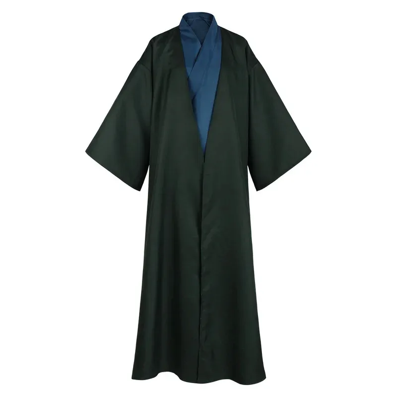 Adult Lord Voldemort Cosplay Costume Halloween Cloak Long Party Robe Cape School Unifrom Outfit Stage Performance Clothing