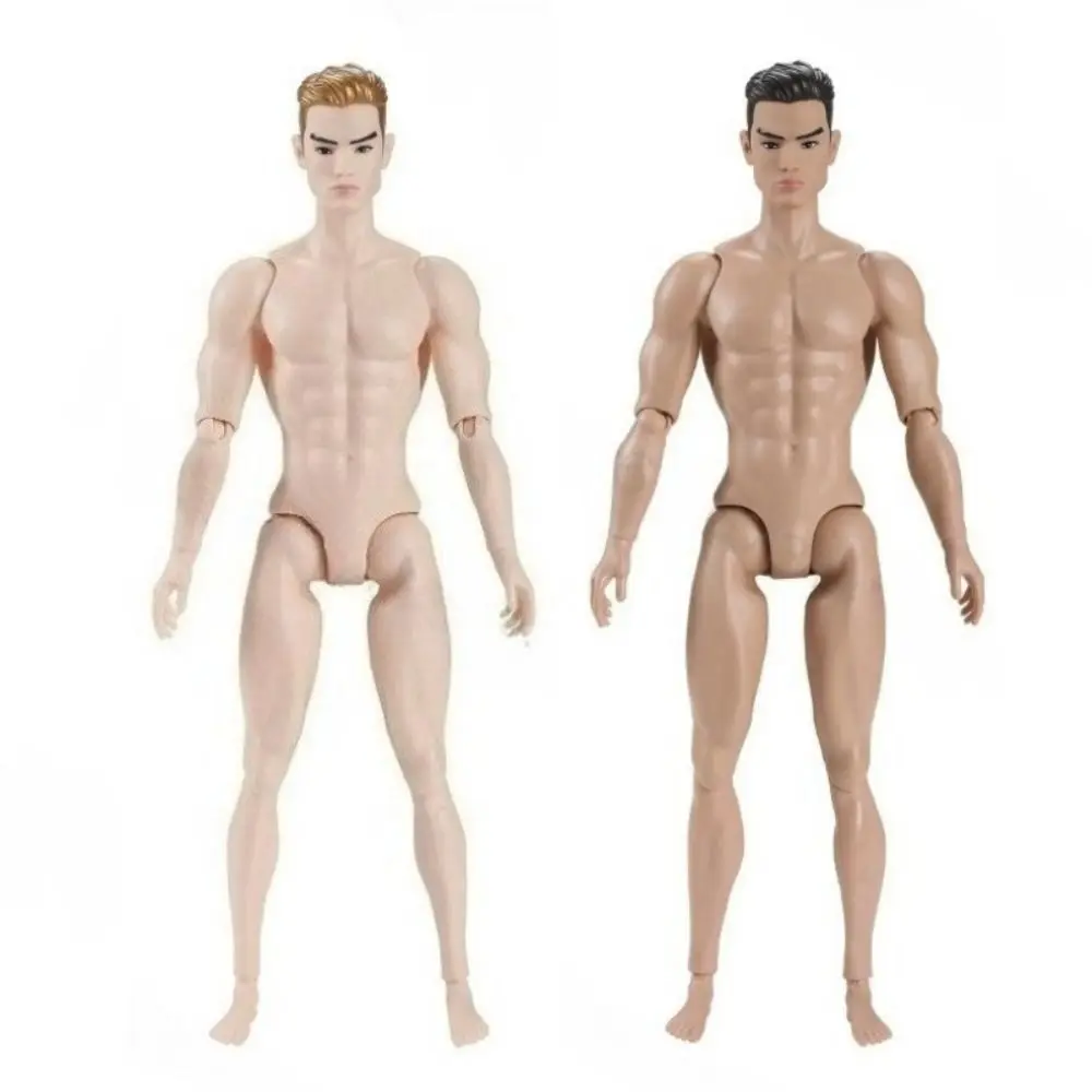 

's Accessories White/Normal/Tan 1/6 Male Strong Man 35cm Height Male Model 13 Joint Movable Action Figure Body Collections