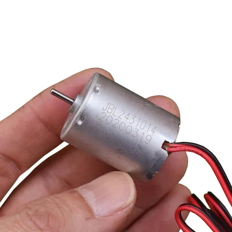 BLDC 2431 Mini Silent Brushless Motor 24mm Internal Rotor DC 24V 2100RPM Low Speed with Built-in Driver for Quiet Operation