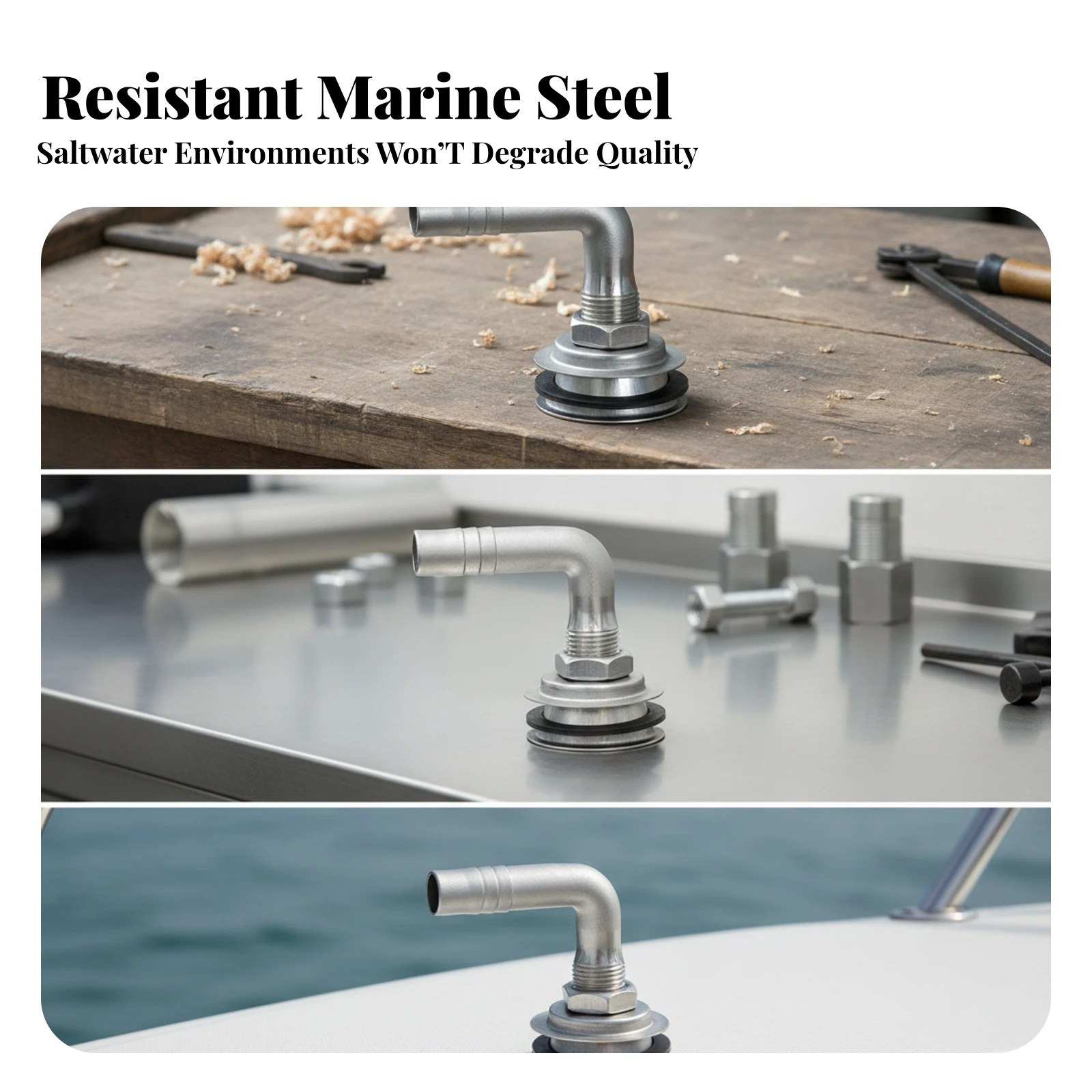 90-Degree Fuel Tank Vent 16 Mm Fuel Tank Vent with Gasket Hardware Anti-Rust Strong for Boat Owners, Boats, Yachts