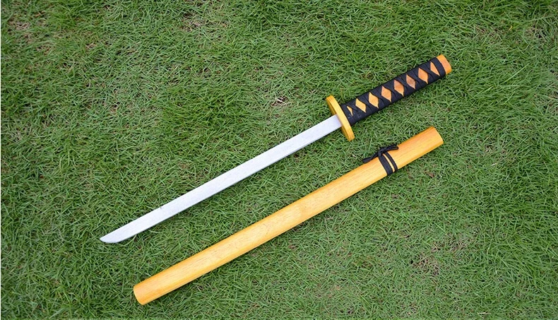 Hout Japan Samurai Zwaard Wollen Zwaard Singlestick Mudao Speelgoed Show Rekwisieten Katana Kind Spelen Pk Schermen Speelgoed Martial Art Kung Fu Liefhebbers