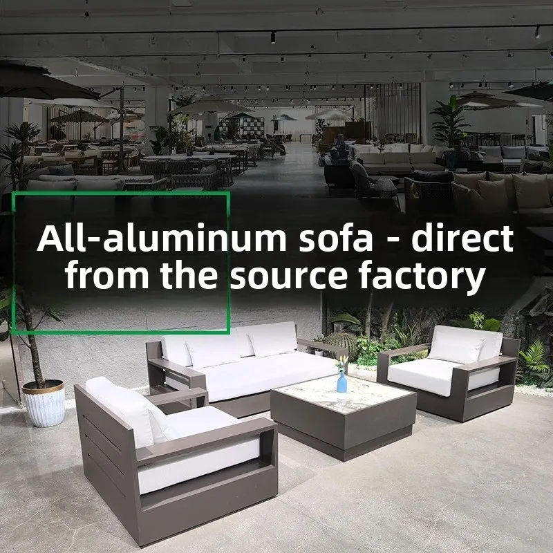 

Outdoor Factory Sofa Terrace Leisure Homestay Courtyard Garden Outdoor Sales Department Outdoor High-end Villa Sofa