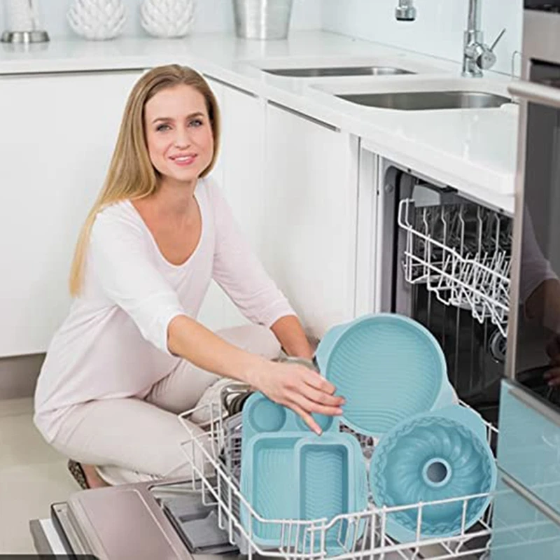 

Набор силиконовых форм для выпечки, антипригарные формы для выпечки, набор форм для выпечки печенья, противень для торта, форма для хлеба, форма для пиццы