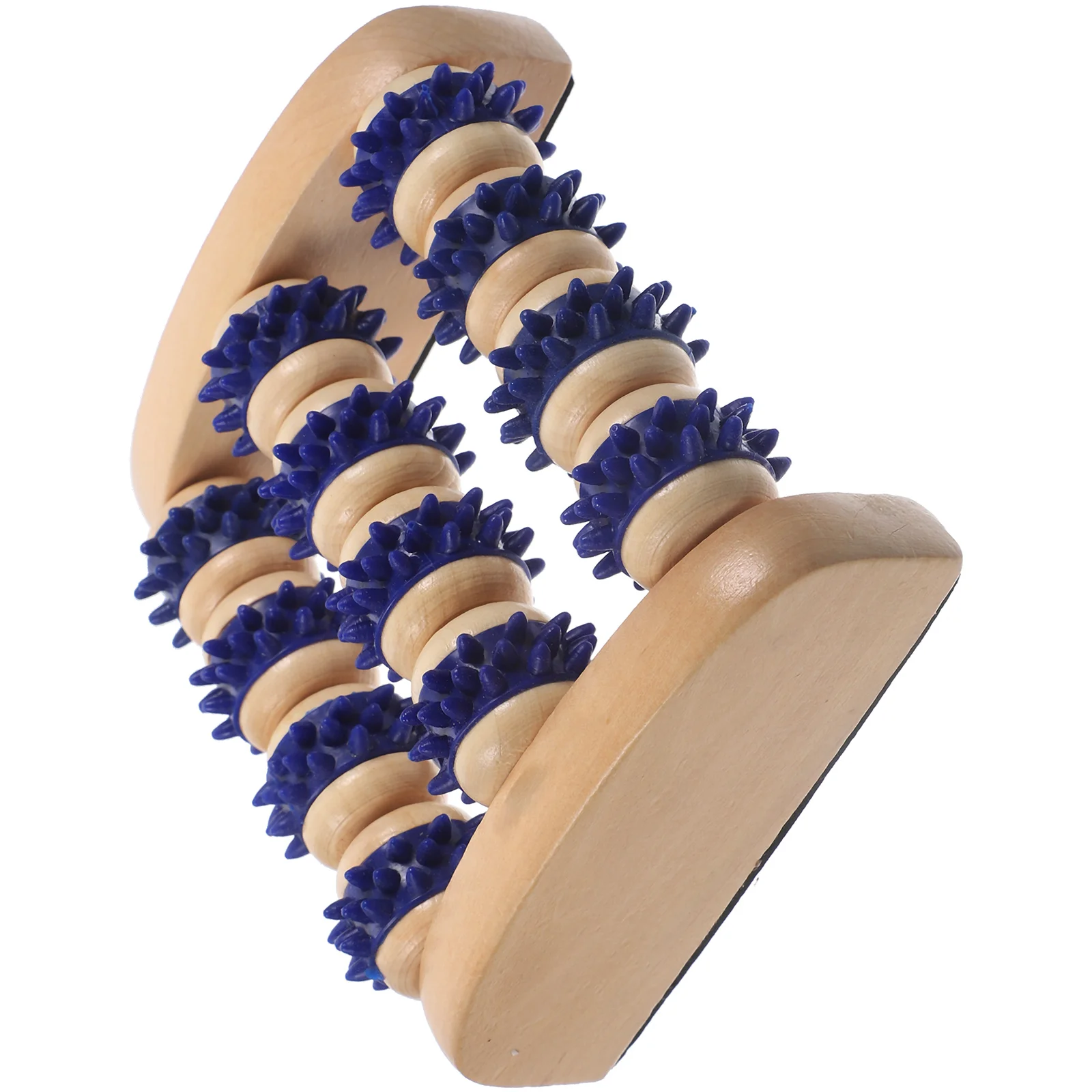 

Foot Massager Wood Roller Legs Hamstring Muscle Stick Smooth Travel Acupressure Feet Manual Relax Pleasure FootMassage Tools