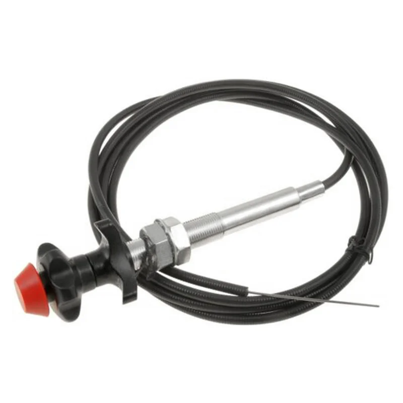 10FT Heavy Duty Vernier Locking Throttle Cable 55204 VCGTX10 Truck