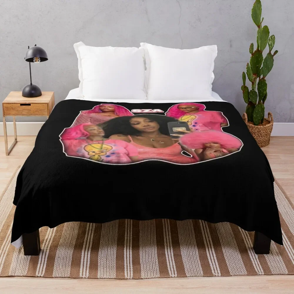 

Official Sza Throw Blanket Ultra Plush Cozy Blanket for Napping Sleeping