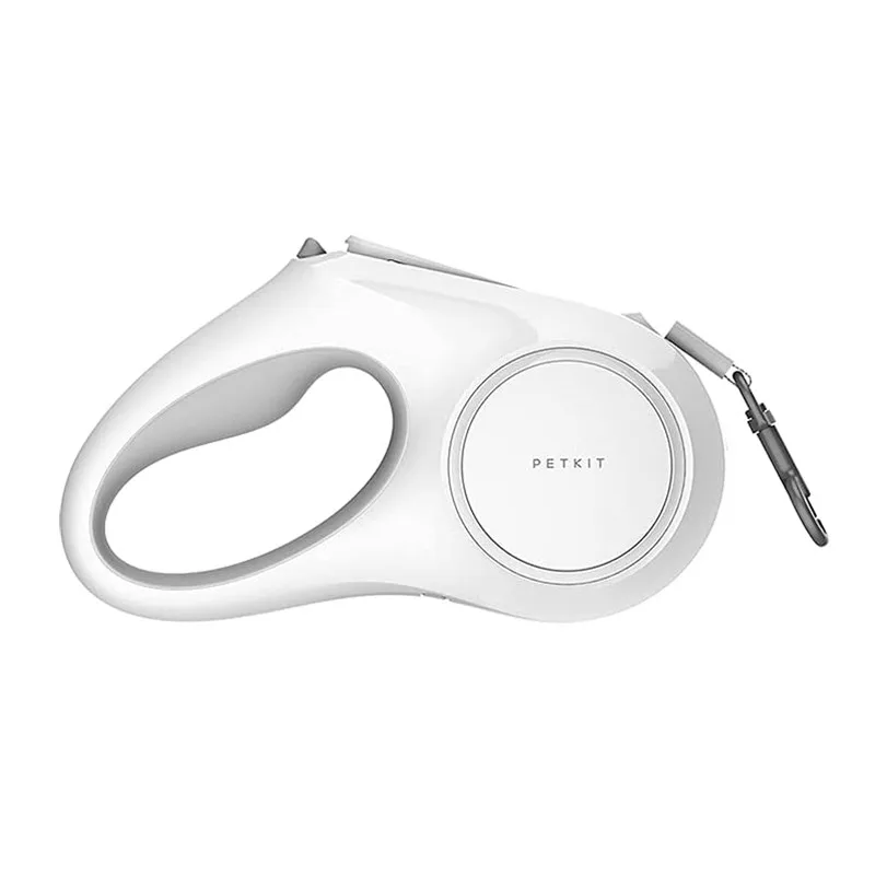 

PETKIT Не запутанный выдвижной ремень для собак и кошек с нескользящей ручкой, прочный нейлоновый ремень длиной 3 м