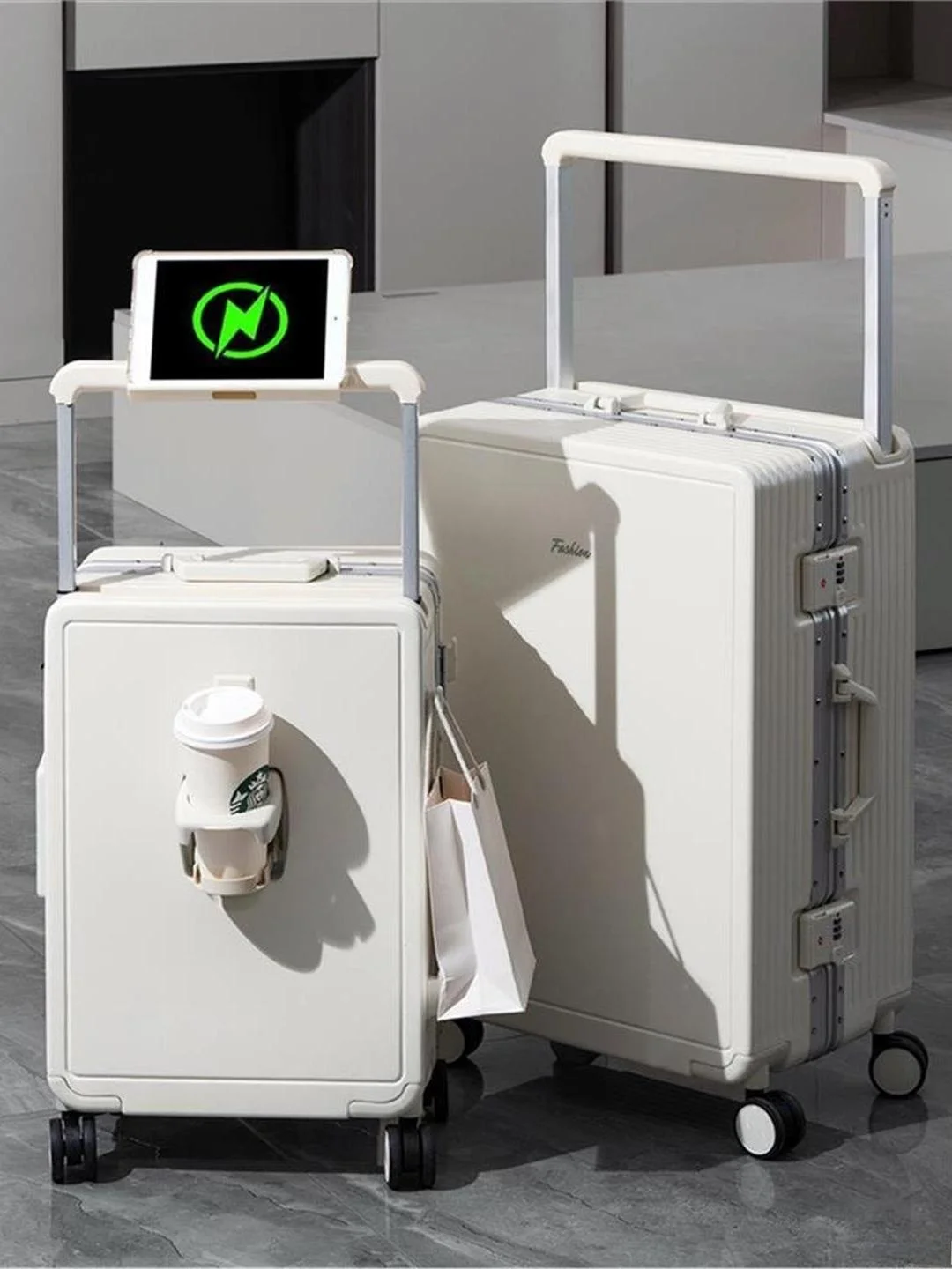 Red Wedding Suitcase Set Large Capaci Multi-Function Universal Wheel Lo Password Multi-Functional Large Pull Rod Carry-On...