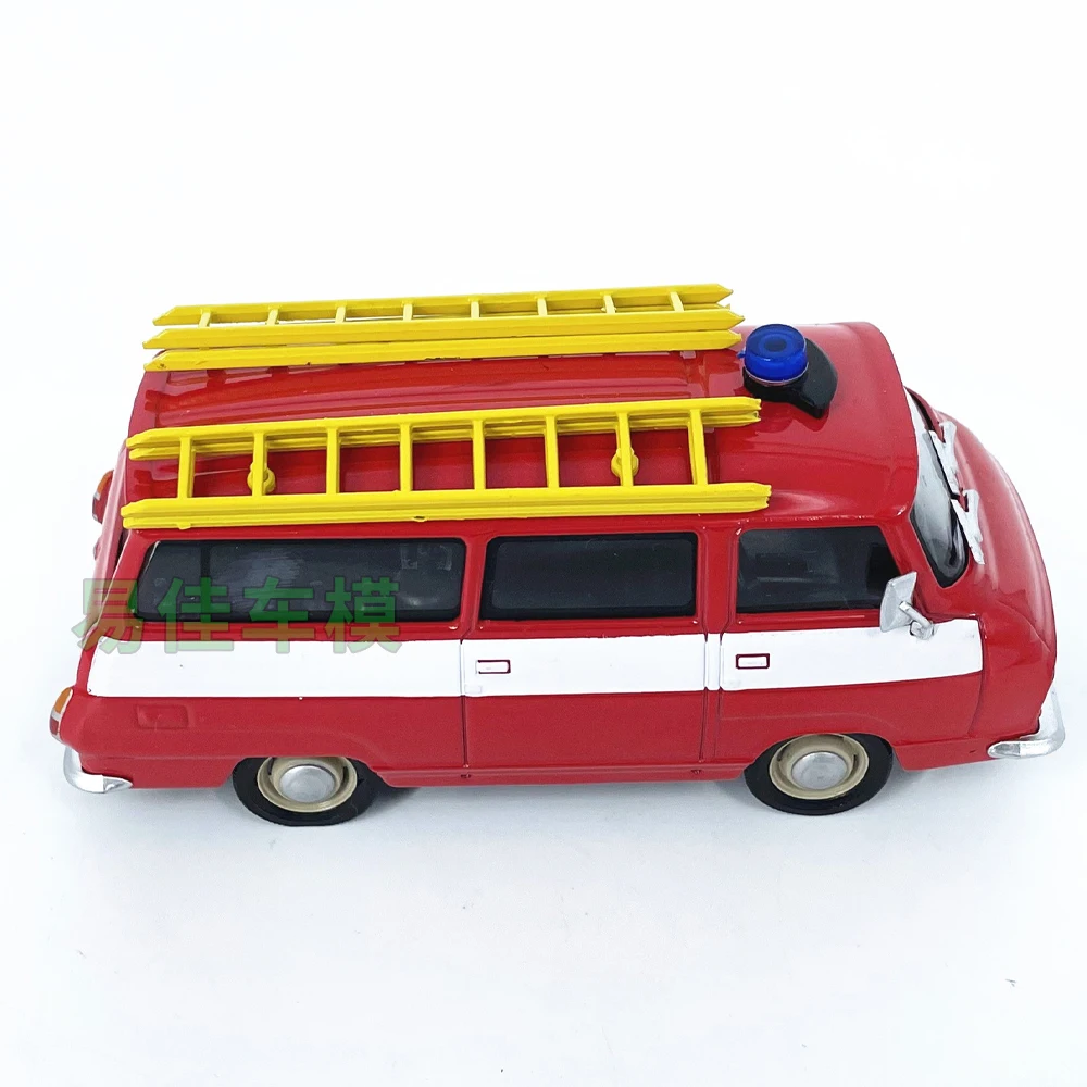 Diecast escala 1:43 checoslováquia 1981 motor de bombeiros liga modelo de carro brinquedo colecionável presente lembrança exibição ornamento