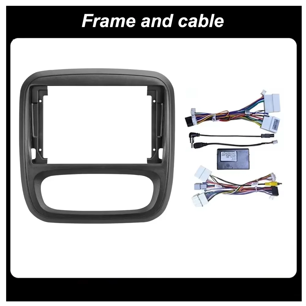 Car Radio For Renault Trafic 3 2014 2015 2016 - 2021 For Opel Vivaro B 2014 - 2018 Carplay Android Auto Stereo Multimedia 8core
