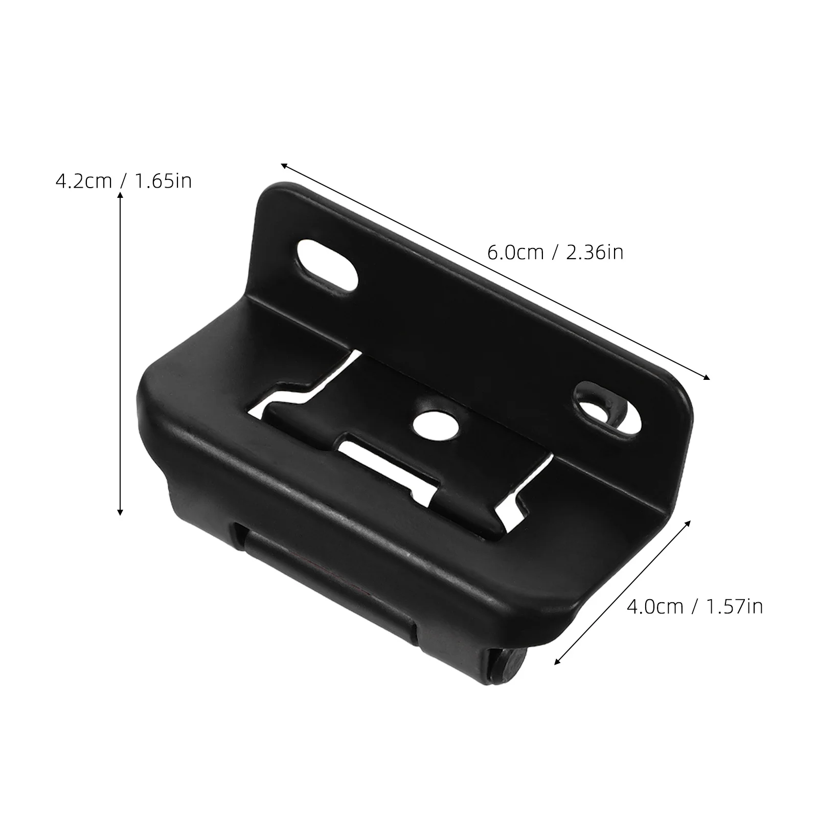 

6Pcs Semi Overlay Hinges Self Closing for Cabinet Doors Rvs Soft Closing Concealed Cabinet Door Hinges Replacement Hardware