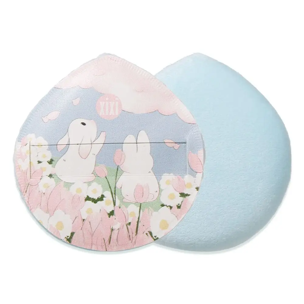 Beleza fofo maquiagem puff seco molhado dupla utilização macio cosméticos puff lavável super macio almofada de ar puff maquiagem esponja puff conjunto