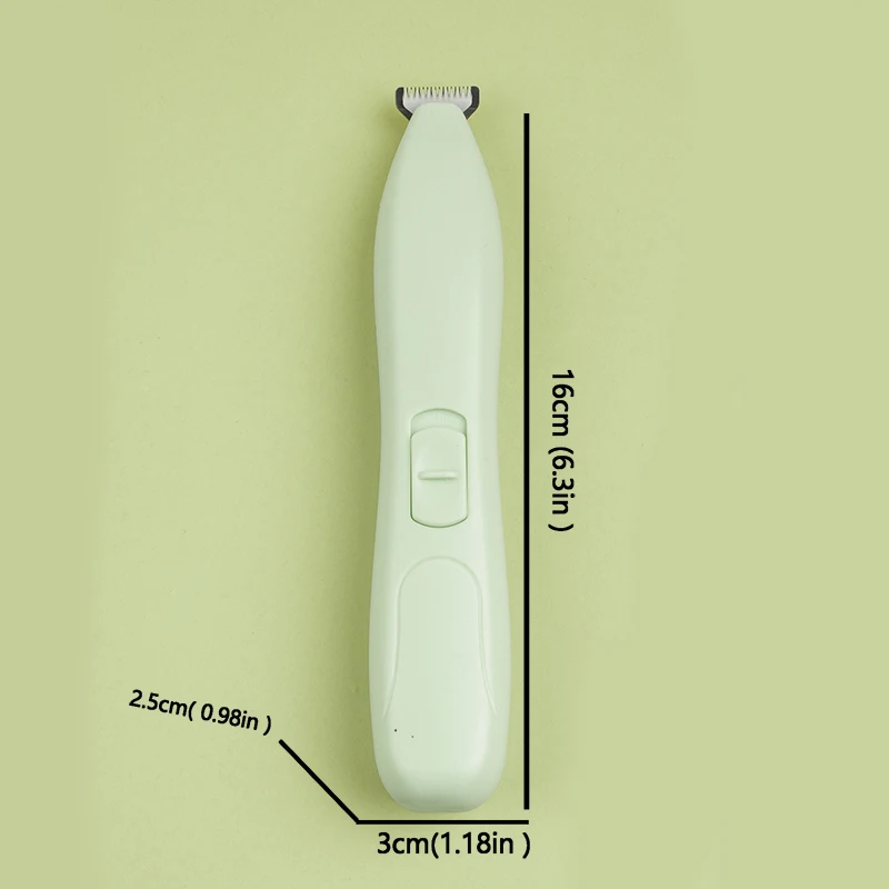 1 widened blade, cat foot shaver, dog foot shaver, pet foot and toe shaver, electric clipper (without battery)