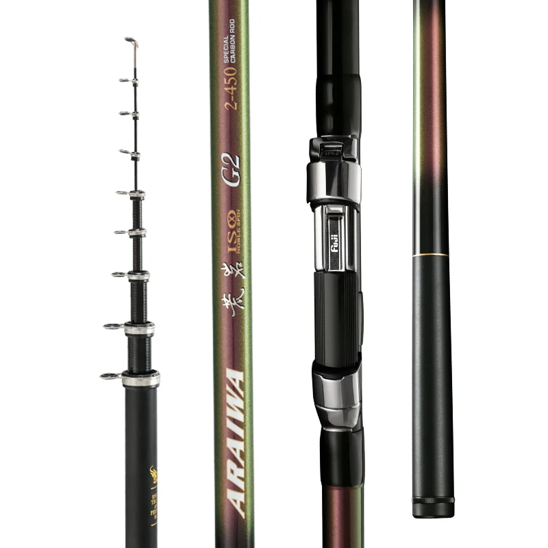 

RYOBI Ultra Hard Ultra Light Long Section Rock Fishing Rod Hand-Sea Dual Purpose Long Throwing Spinning Pole 4.5m 5.3m