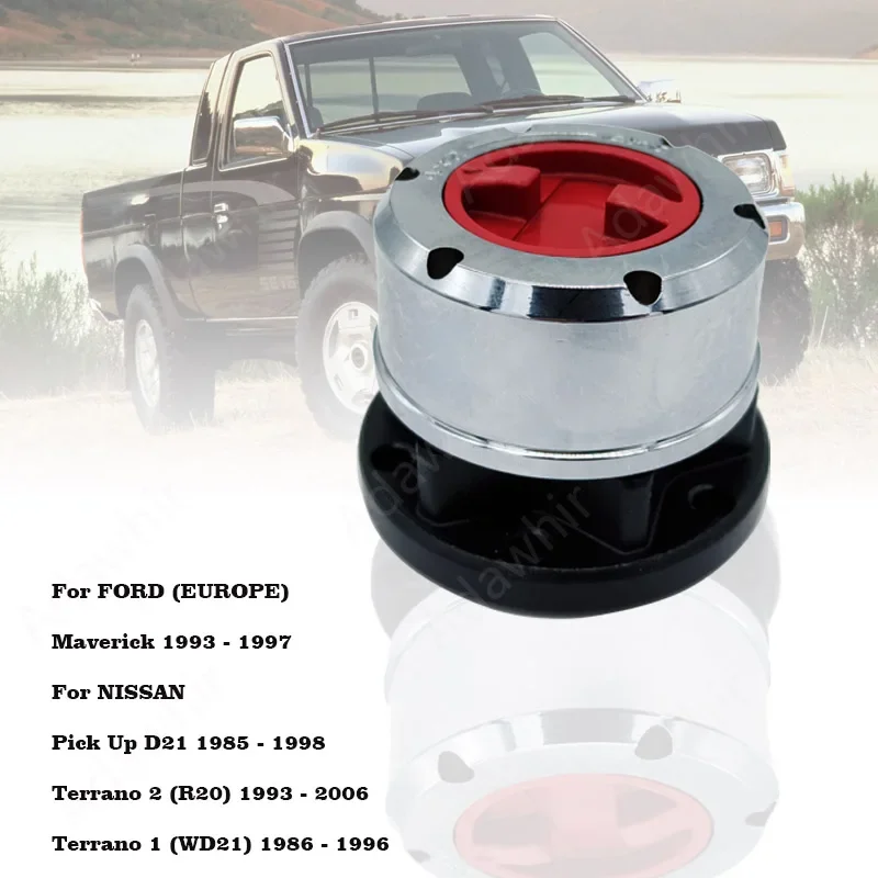 Buje de rueda libre de 1 pieza para NISSAN Mistral, D21, Terrano II 1991-CUBO de bloqueo de rueda libre B055HP AVM452HP