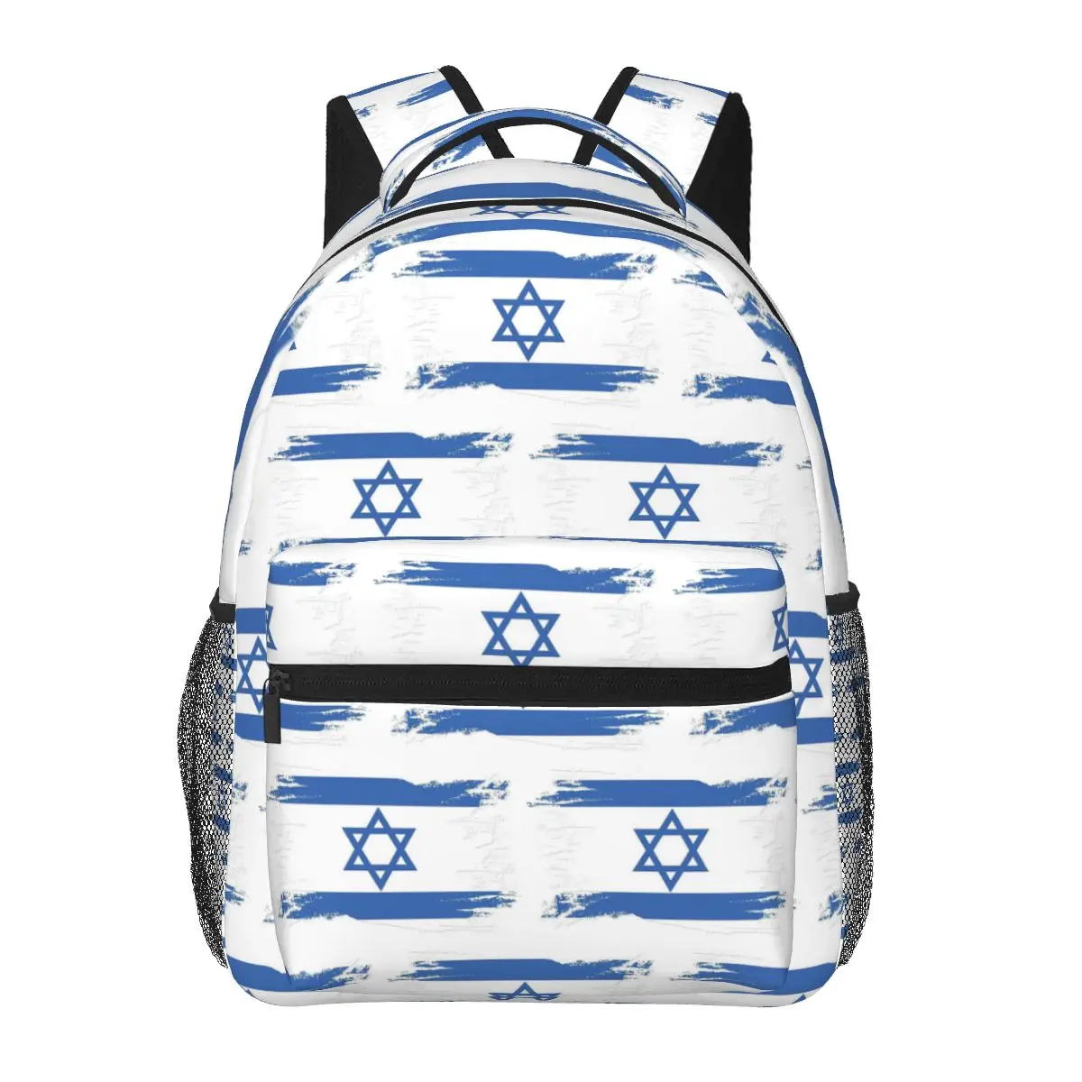 

Israel Israeli Flag Backpacks Boys Girls Bookbag Students School Bags Cartoon Travel Rucksack Shoulder Bag Large Capacity