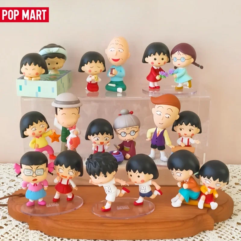 

Genuine Chibi Maruko Chan Anime Character Mystery Box Chibi Mareko Chan Companion Time Blind Box Collectibles Customized Gifts