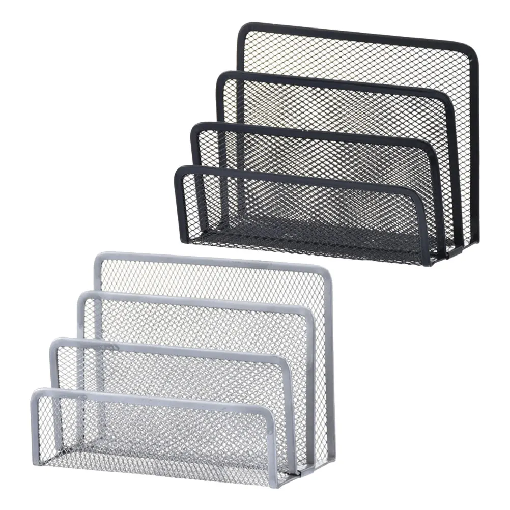 

2Pcs Bookshelf File Holder Desk Office Supplies Paper Mail ganizer Storage Desktop File ganizer Solution Vertical