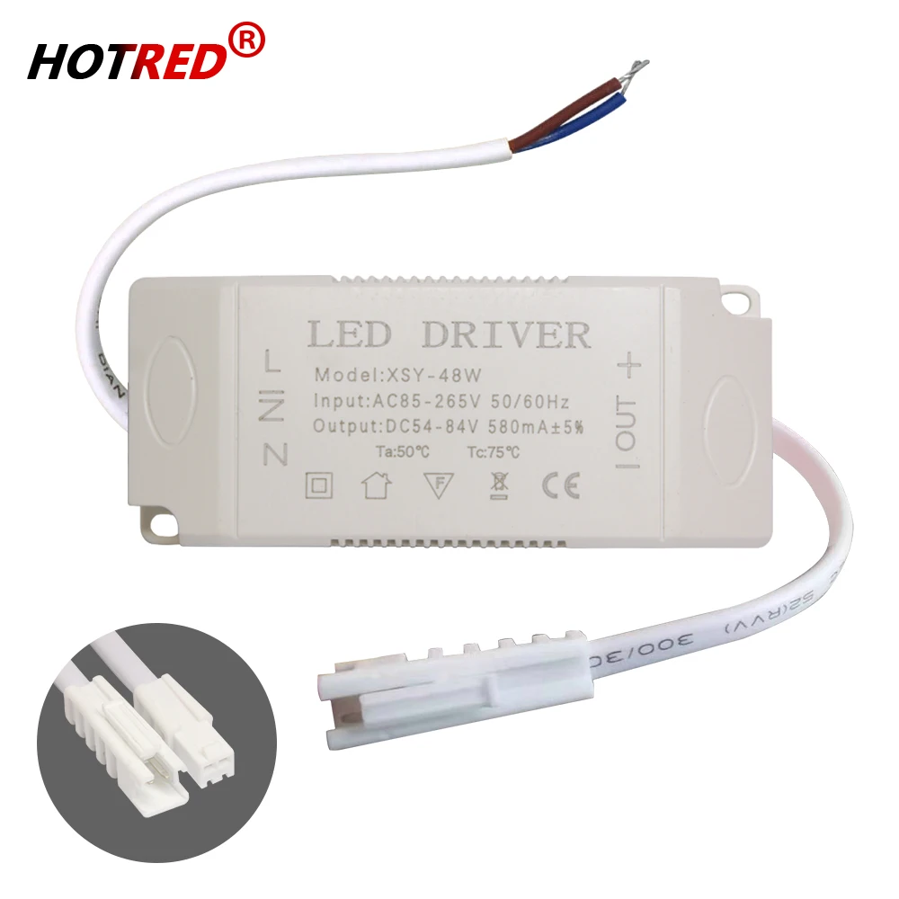 Driver LED 600mA corrente costante 10W 18W 20 w25w 28W 18-28X3W DC54-84V trasformatore per alimentatore lampadina a soffitto AC85-265V