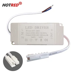 Driver LED 600mA corrente costante 10W 18W 20 w25w 28W 18-28X3W DC54-84V trasformatore per alimentatore lampadina a soffitto AC85-265V