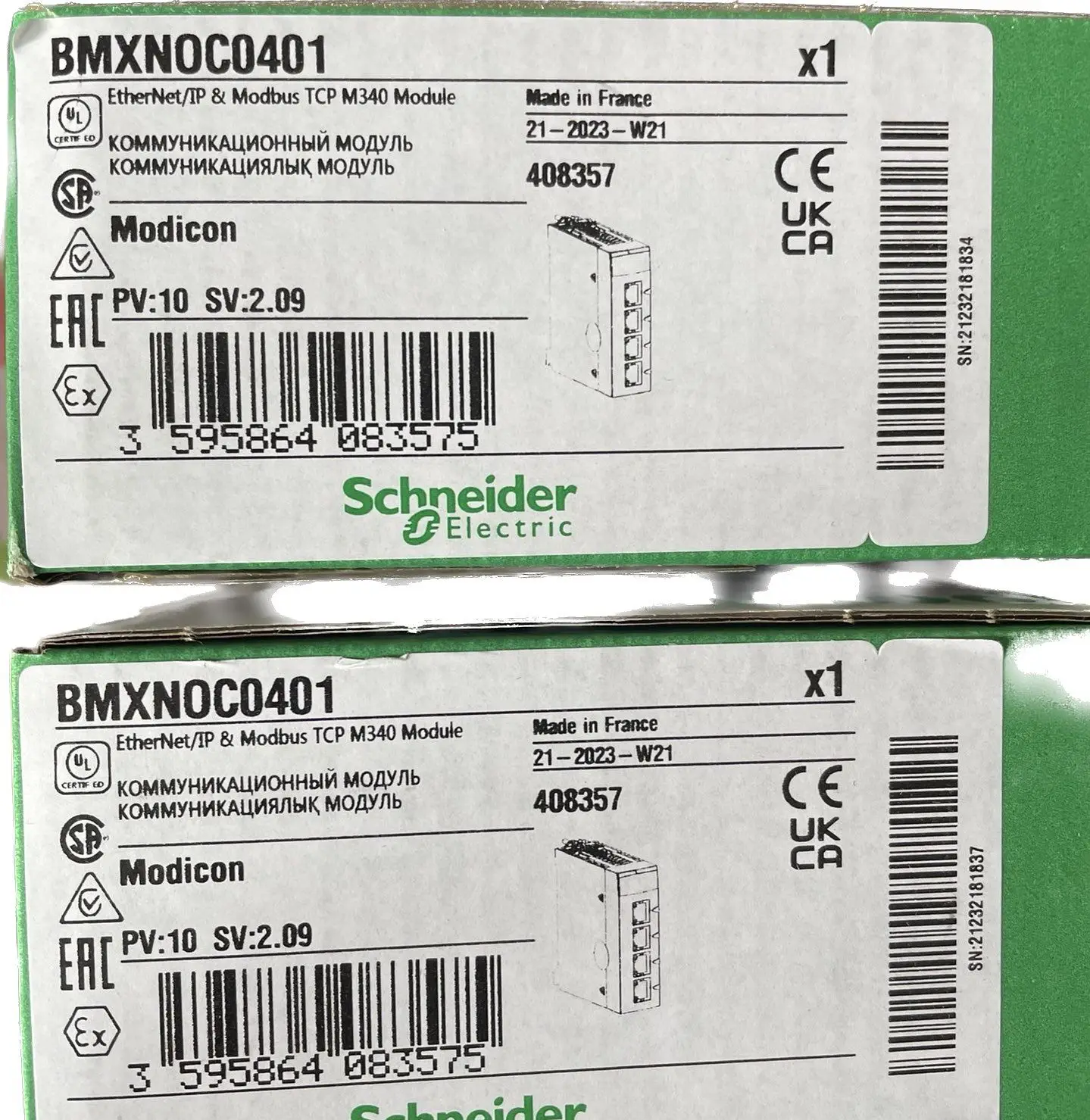 

В наличии новый оригинальный МОДУЛЬ ПЛК BMXNOC0401