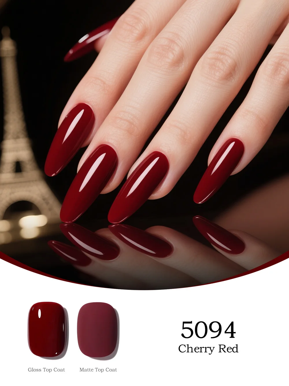 VENALISA Hema TPO Free Nagelgelpoliermittel, neue Formel, Gel-Lack, Kristall, rotes Katzenauge, wunderschöne Farbkollektion, semi-permanent, 10 ml – Detail 5