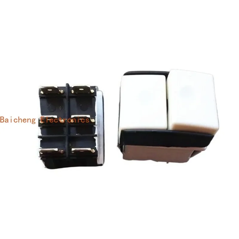 2PCS 2nd gear 6-pin switch button, power forward and reverse control switch switch, press and pop