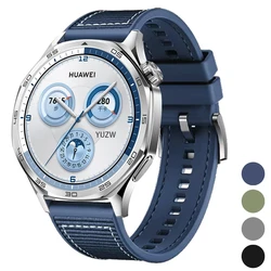 Official 22mm Composite Nylon Strap For HUAWEI WATCH Silicone Band GT 5 4 46mm Watch 4 Pro GT 3 2 Pro Sports Wristbands Bracelet