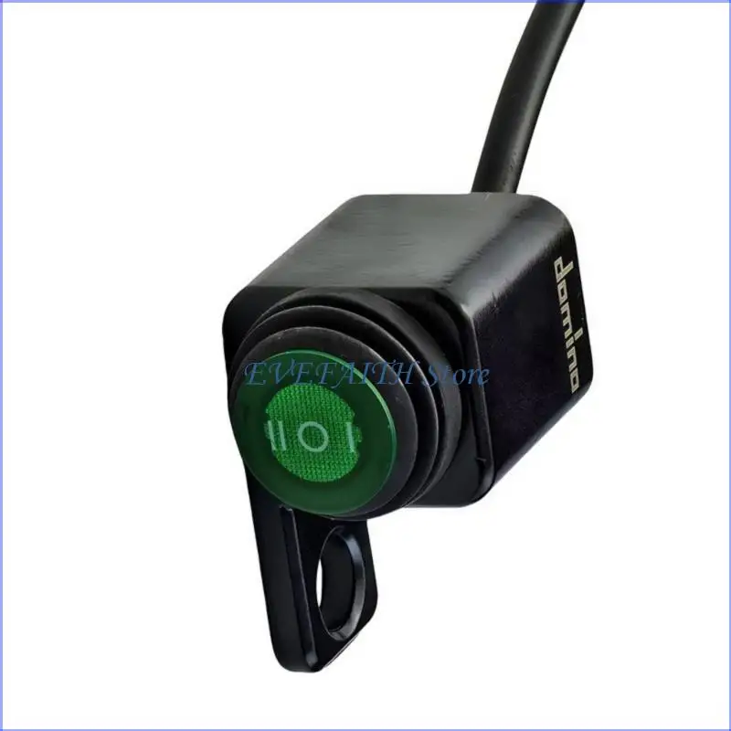 124B Waterproof Motorcycle Toggle Switches 3 Function For Motorcycle