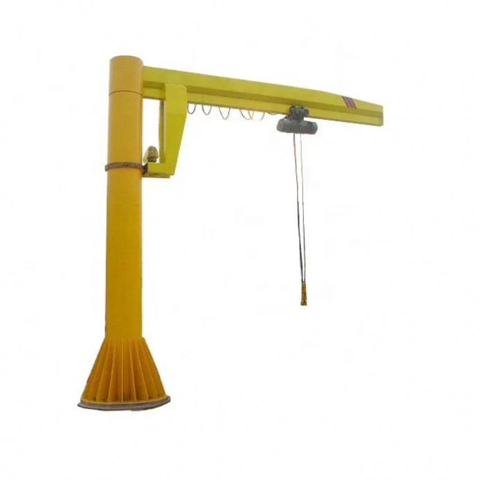 1 Ton 2 Ton 3 Ton 5 Ton 10 Ton Column Portable Workshop Floor Cantilever Arm Jib Crane with Hoist