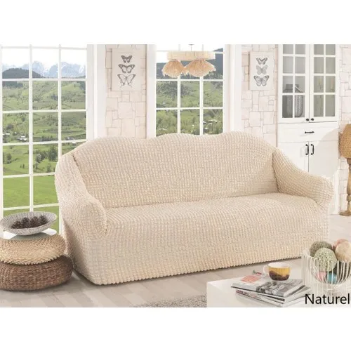 Karna Home Strech 3 Personality Cotton Sofa Cover sofa Naturel