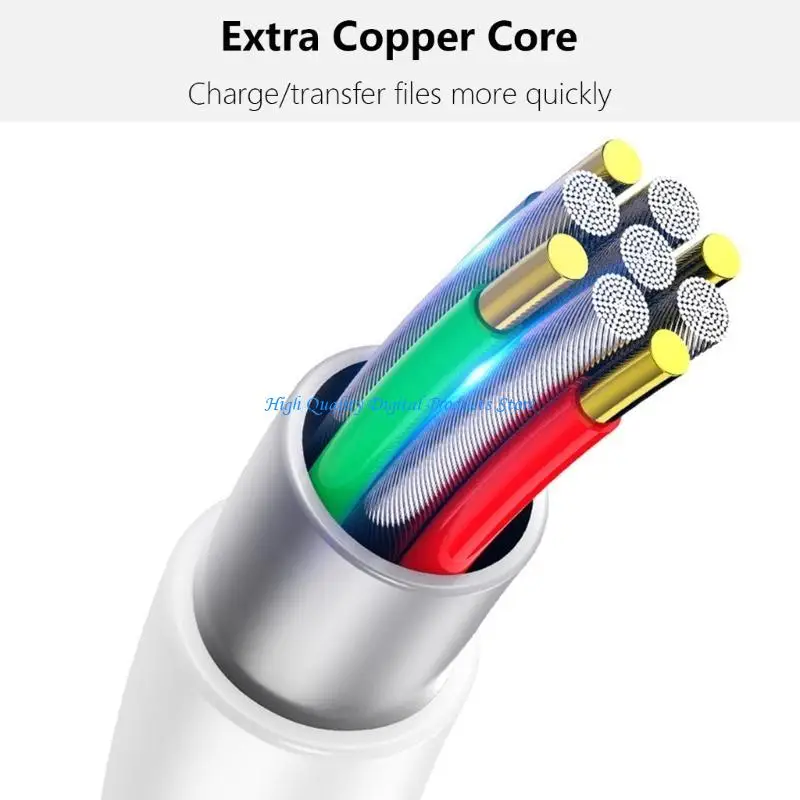 U2JE 100cm 길이 USB 5Pin/USB C 케이블 빠른 충전 코드 3A 데이터 와이어 확장 라인