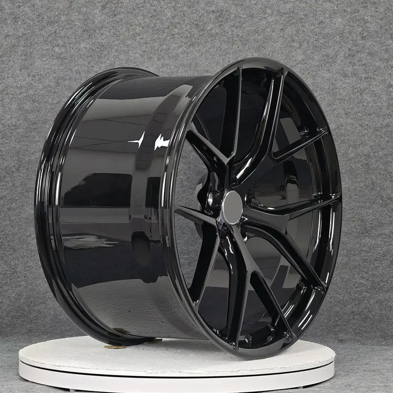 Forged Wheels 1-PIiece Gloss Black 18 19 20 Inch 5x112 Concave Car Rims for M3 M5  RS7 RS5 Rsq8 E88 E90 E36  RS5 Rsq8