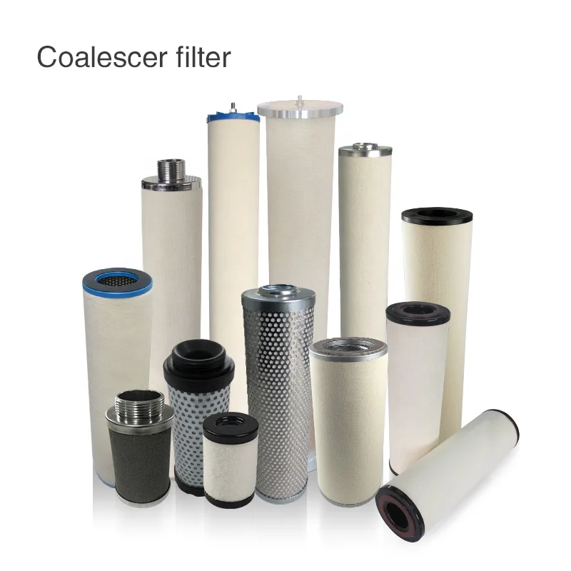 Customized Liquid Coalescing Filter Cartridge Natural Gas Filter Oil Water Separator Filter Coalescer