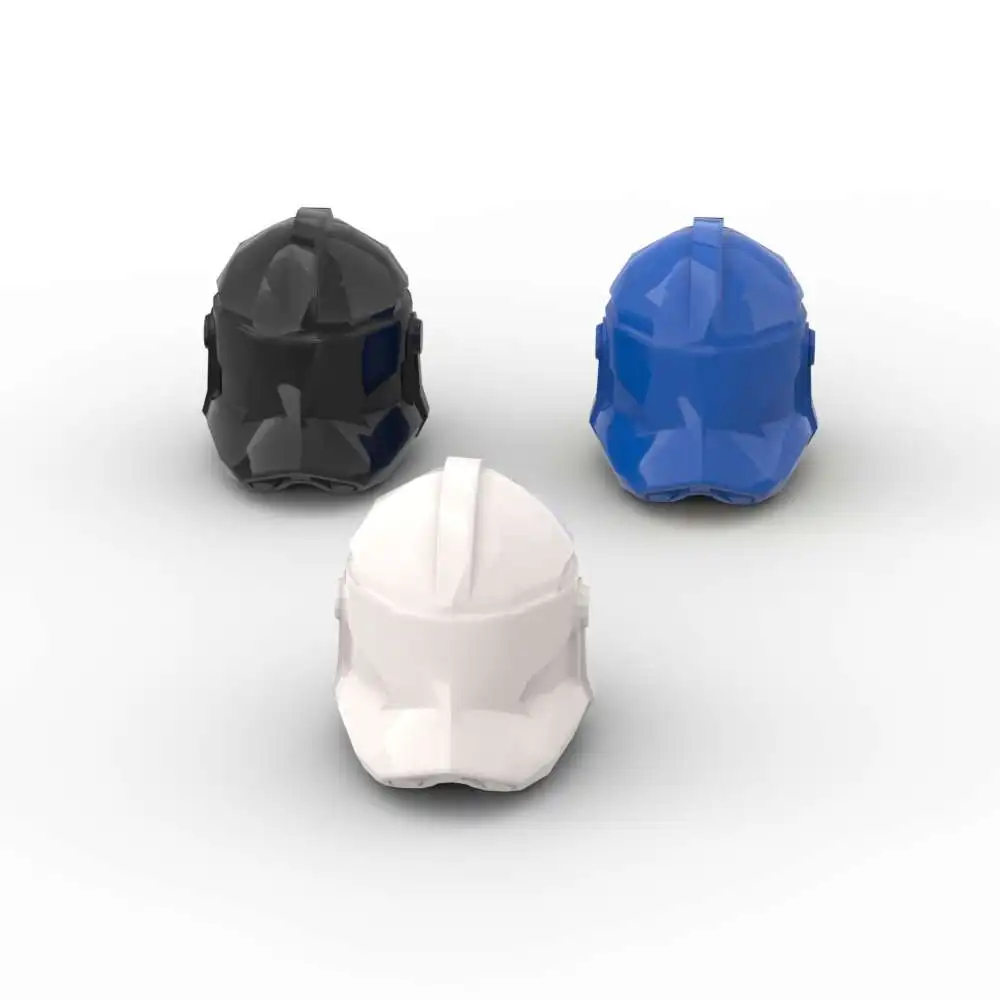 MOC 10PCS Part Bricks Star Series Clone Soldier 11217 30368 Helmet Building Blocks 61189 x132 Guards Rebel Trooper Headgear Toys