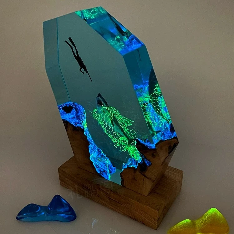 

NEW Creative Sea Turtle Diver Desktop Decorative Sculpture Ocean Atmosphere Home Decoration Craft Unique Holiday Gift
