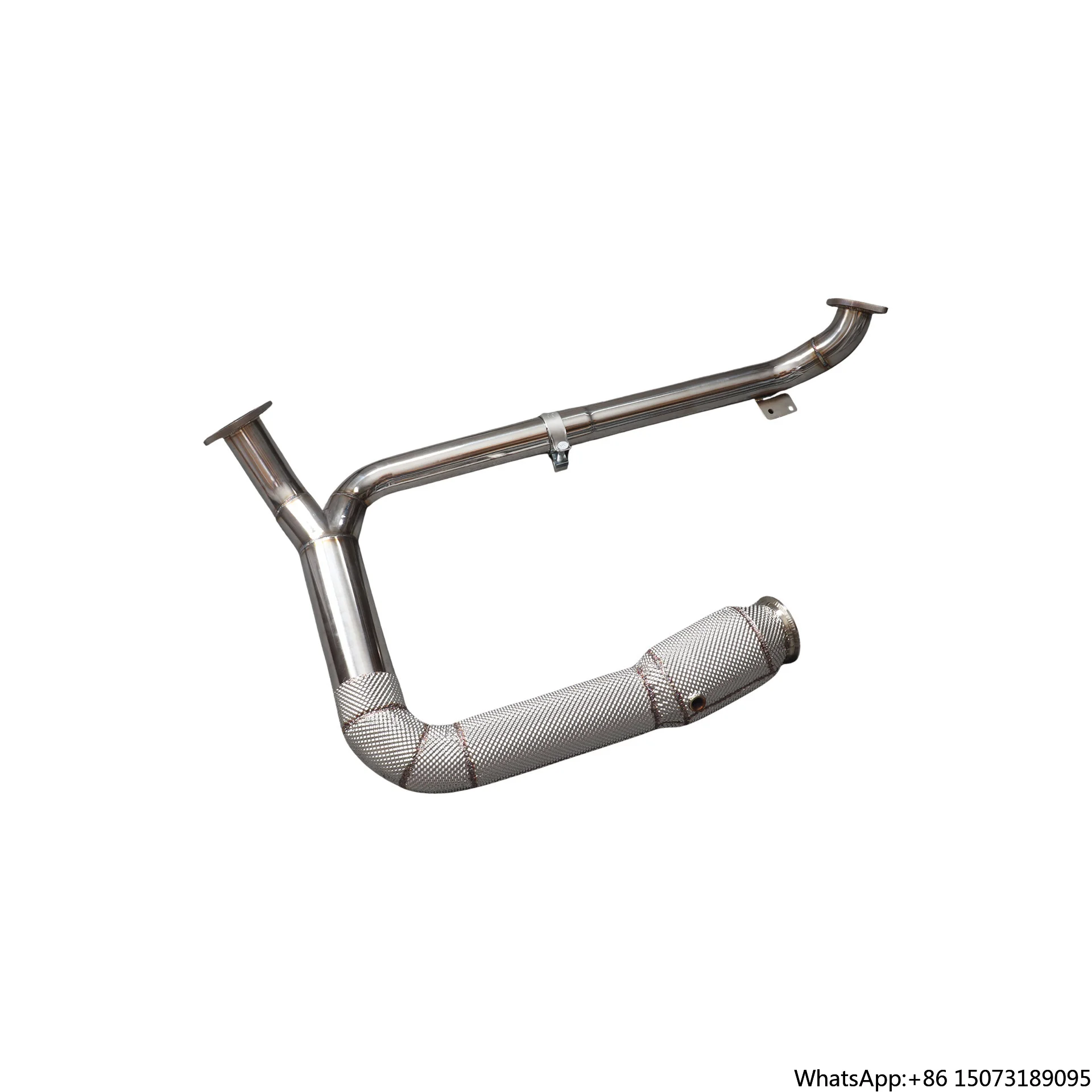 SS304 Performance Exhaust Downpipe for 718 Boxster/ Catalyst Downpipe Exhaust Pipe