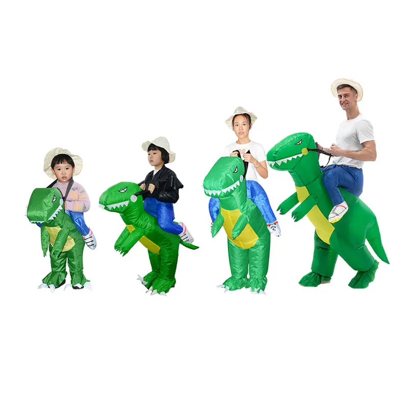 Children Adult Unisex Family Dinosaur Cosplay Costume Boys Girls Halloween Carnival Party Dress Dad Mom Kids Performance Wear