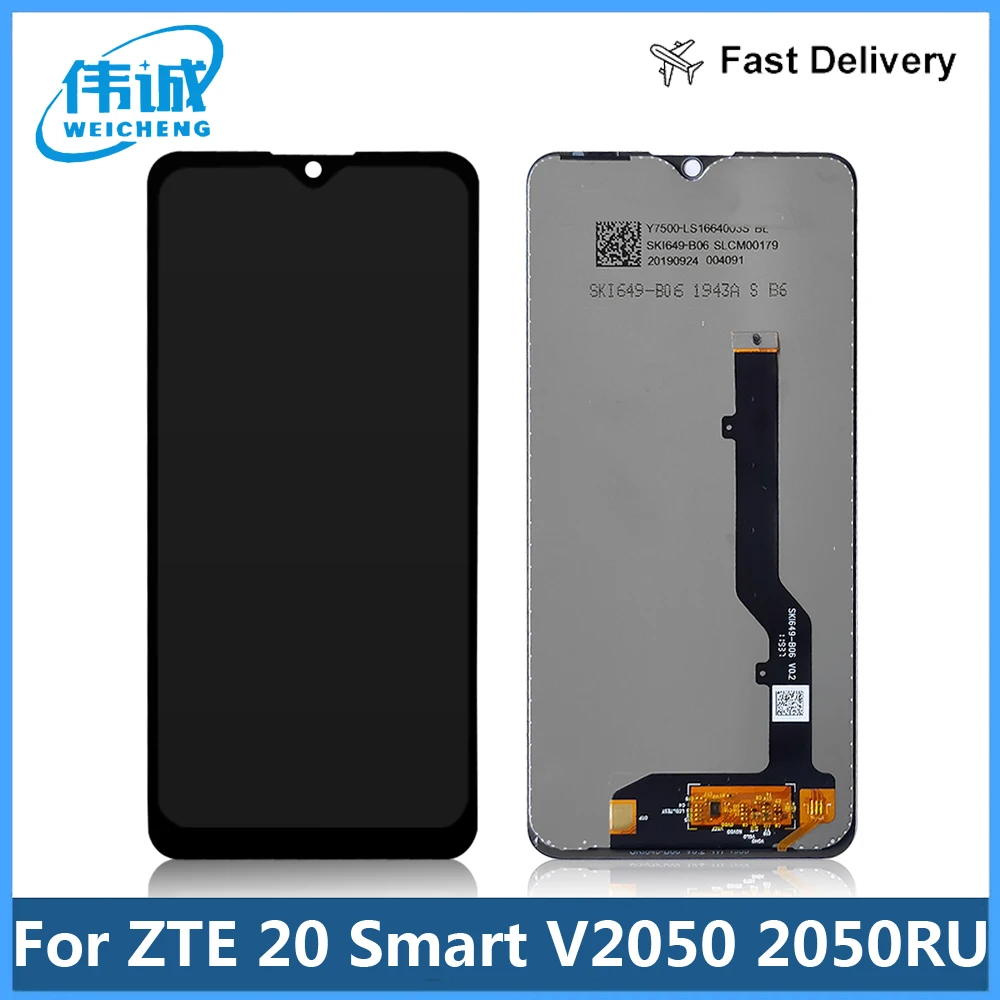 

Tested 6.49 inch LCD Sensor For ZTE Blade 20 Smart V2050 Display Screen Touch Digitizer Assembly ZTE Blade20 Smart 2050RU LCD