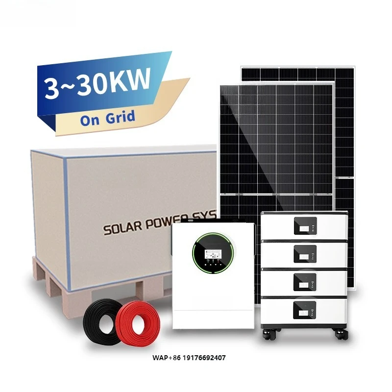 Complete Off Grid Solar Power System 3KW 5KW 6kw 10KW 3000W 5000W 10000W ‘Household Hybrid Solar Energy System