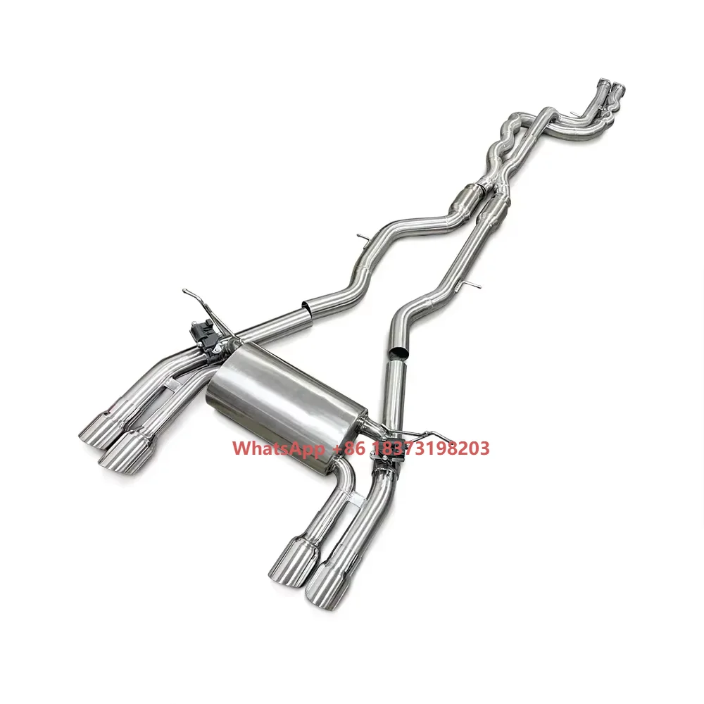 

High Performance Stainless Exhaust Pipe Adjustment Valve for M2/M2C F87 3.0T 2015-2019 with Cat Back Muffler