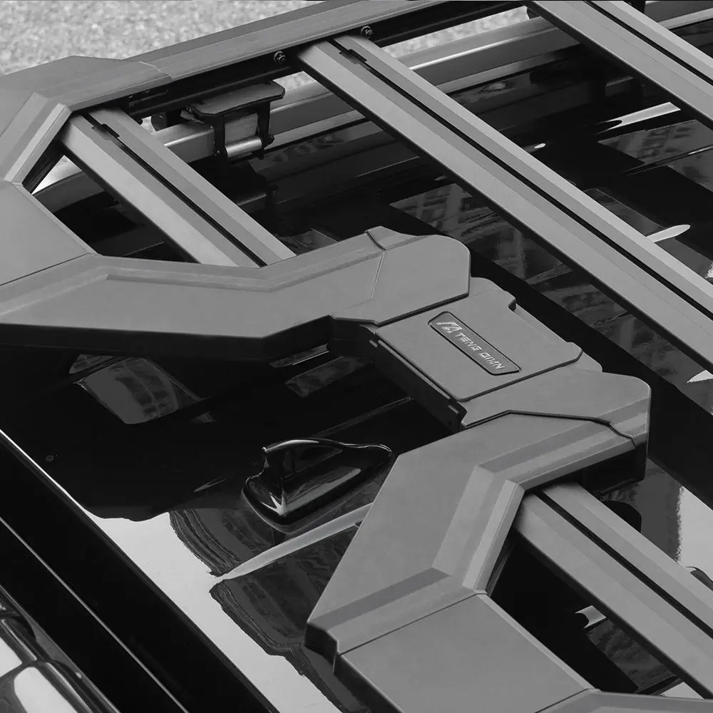 

Multifunctional Aluminum Alloy Roof Rack 4x4 Car Roof Rack Platform Tray Offroad Pickup Rooftop Luggage Rack