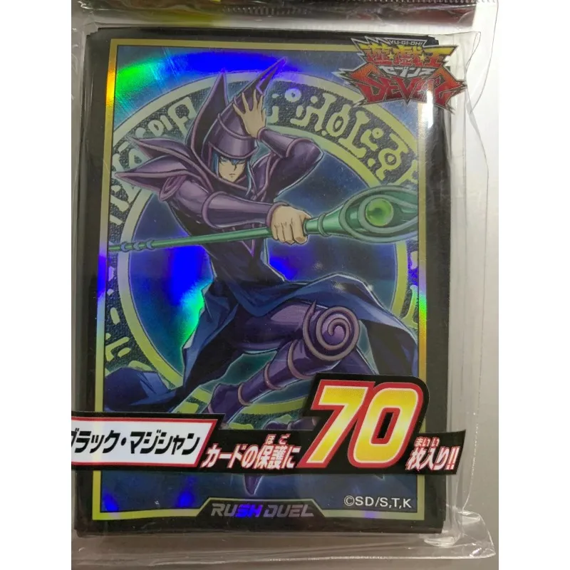 YuGiOh Rush Duel Dark Magician 70 Pcs Card Protector Sleeve Japanese SEALED Original